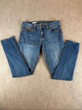 Kut from the Kloth "Ursula" Ankle Skinny Denim Boho Western Jeans Size 10